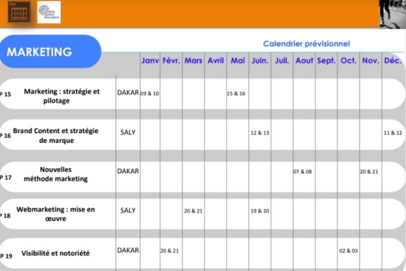 ISM Dakar Exec - Agenda ISM Dakar Exec - Agenda