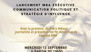 MBA Executive en communication politique et stratégie d’influence